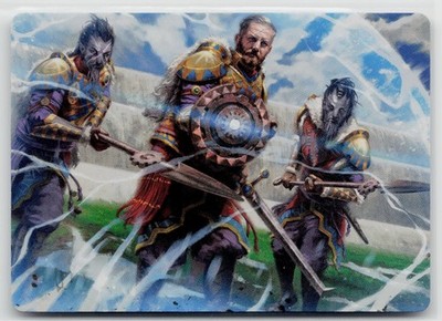 MTG Dominaria United Art Series Argivian Phalanx x1 NM 3/81