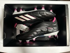 Adidas Copa Pure Firm Ground Soccer Cleats Mens Size 8 Black Pink HQ8895 NEW