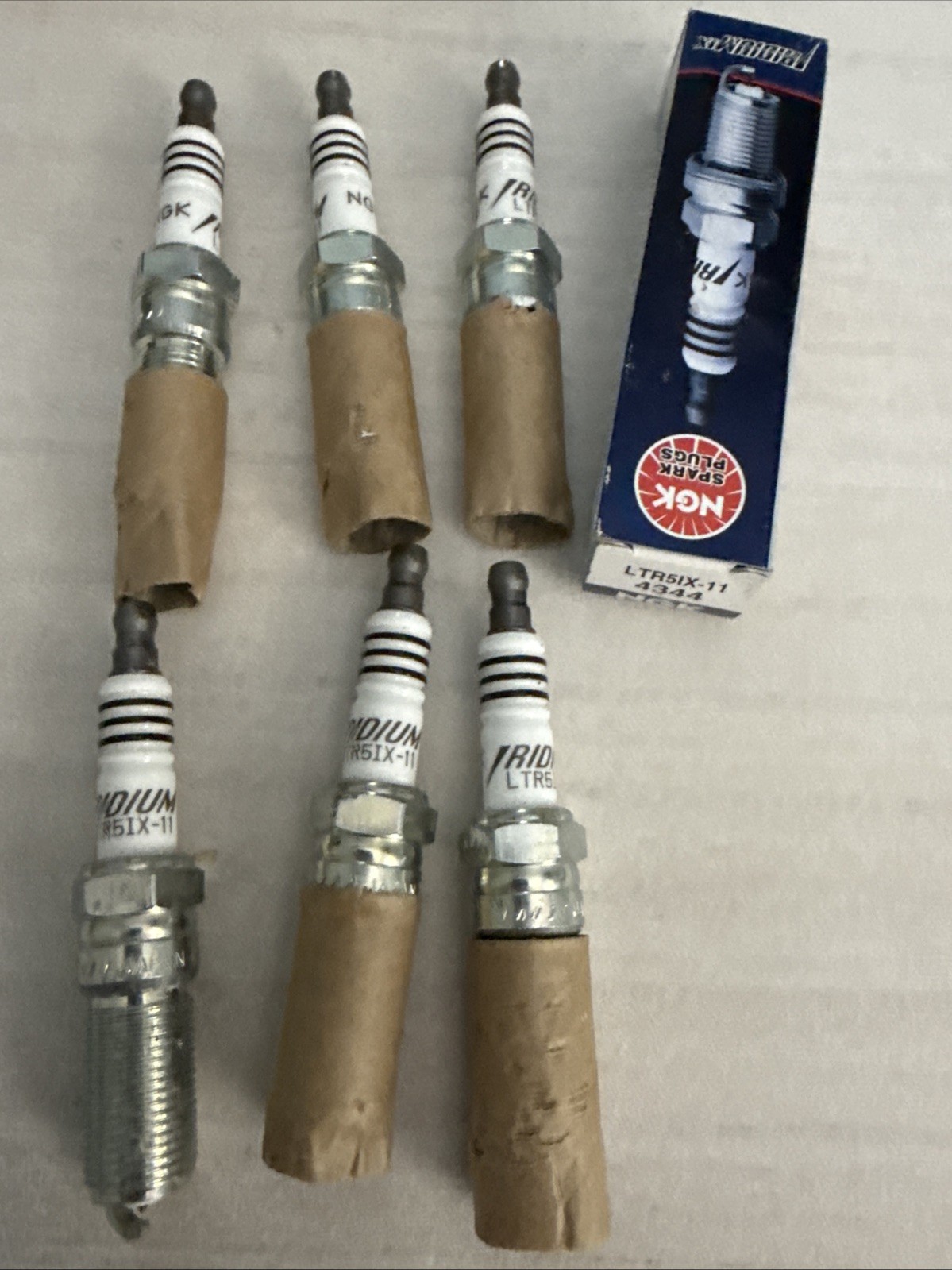 NGK 4344 7 Pcs  Spark Plugs LTR5IX-11 IRIDIUM IX Genuine Japan 7 Plugs