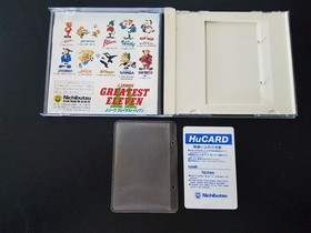 NEC PC Engine Hucard J-League Greatest Eleven - Import Japan Japanese US SELLER