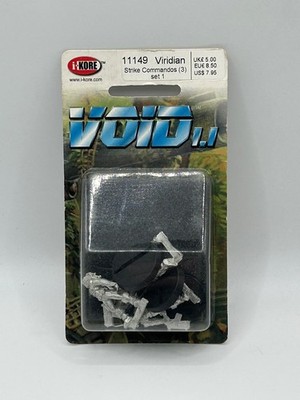 VOID Strike Commandos (3) set1  #11149 Retro Metal Miniatures NEW Sealed I-Kore