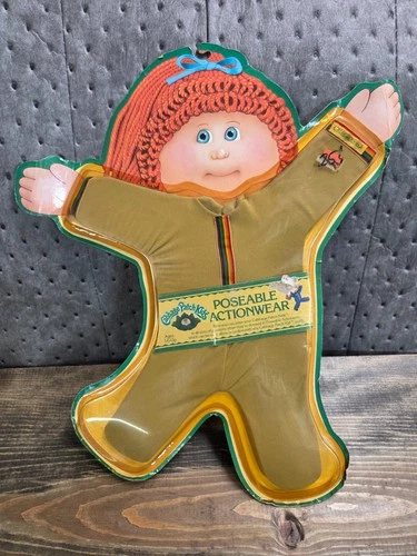 Coleco 16" Cabbage Patch Clothes Poseable Actionwear 1983 NIP