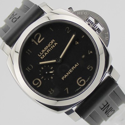 Panerai Luminor Marina 1950 3 Days PAM00359 44mm Black Dial Steel Watch