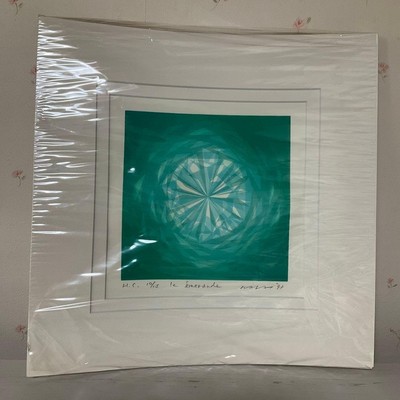 Masahiro Kasai La Emeraude Siebdruck 1997 signiert HC 10/15 nur Blatt
