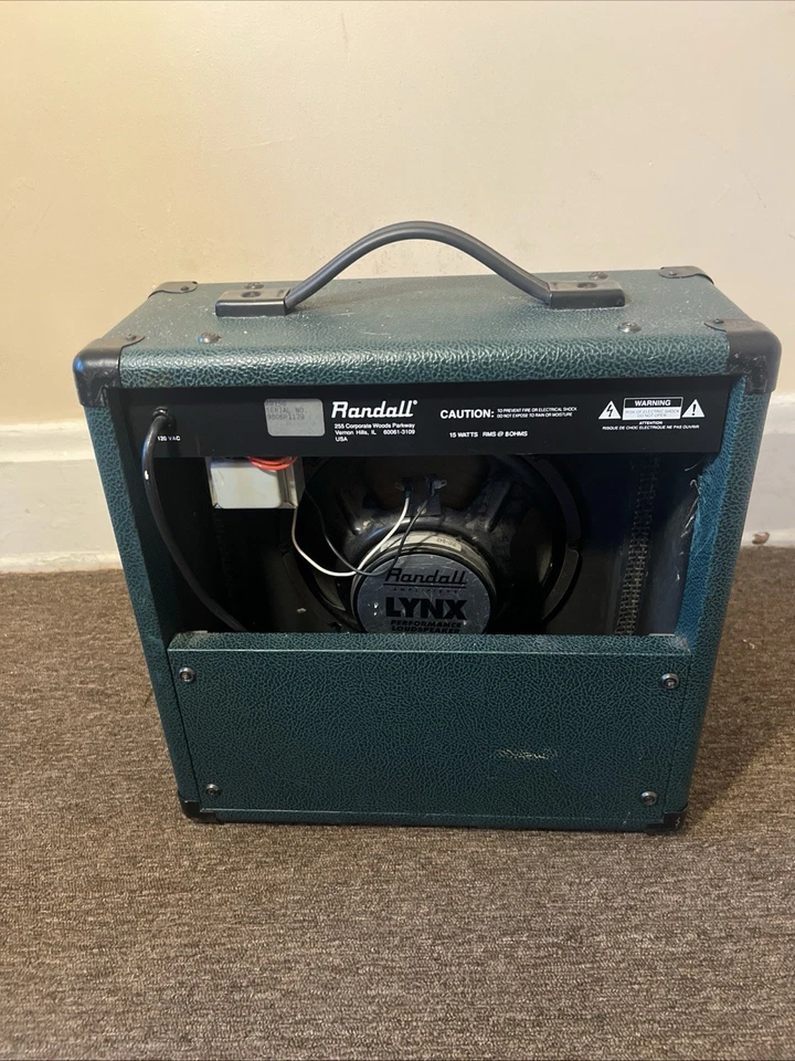 RANDALL RG15 GREEN GUITAR COMBO AMP - Image 2 of 2