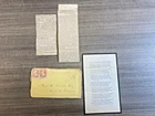 Letter/Death Notification for Marius W. Parmele, IL 74th Inf., "K" Co
