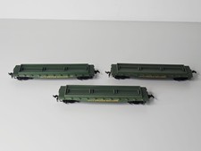 Lot Of 3 - Tyco/Mantua - Ho - Western Maryland Flatcar #2475 - No Box/Load