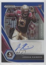 2021 Panini Prizm Draft Picks Blue 48/149 Joshua Kaindoh #DPA-JOK Auto 3hd