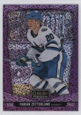 2024-25 O-Pee-Chee Platinum Violet Pixels 157/299 Fabian Zetterlund #55 7l6