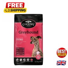 12.5kg Chicken Greyhound Dog Food - Nutritionally Balanced & Potato-Free 2.08 per kilo