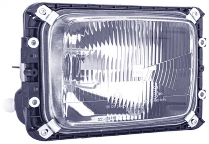 Phare avant droite Mercedes 507d 814d 709 bloc optique de route passager halogène