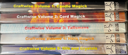 Craftwise with Peter Paddon 5 DVD Set Wiccan, Spellcrafting, Witchcraft, Magic - Picture 3 of 3