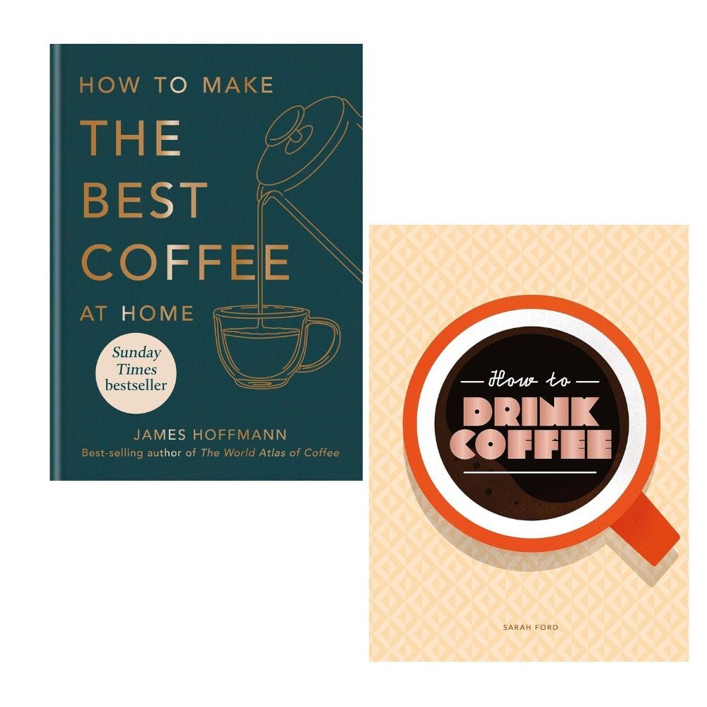 How to make the best coffee at home, How to Drink Coffee 2 Books Collection Set