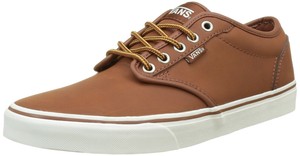 Vans Atwood Zapatos EE. UU. 9.5 Cuero Marrón | eBay