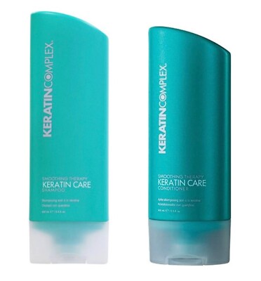 Keratin Complex Smoothing Therapy Keratin Care Shampoo & Conditioner 13.5 oz Eac
