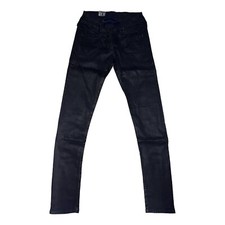 Image of G-STAR Women's Black Lynn Zip Skinny Jeans RRP £80