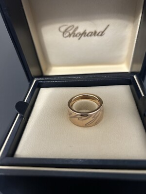 Chopard Chopardissimo Revolving Ring, 18K Solid Rose Gold Size