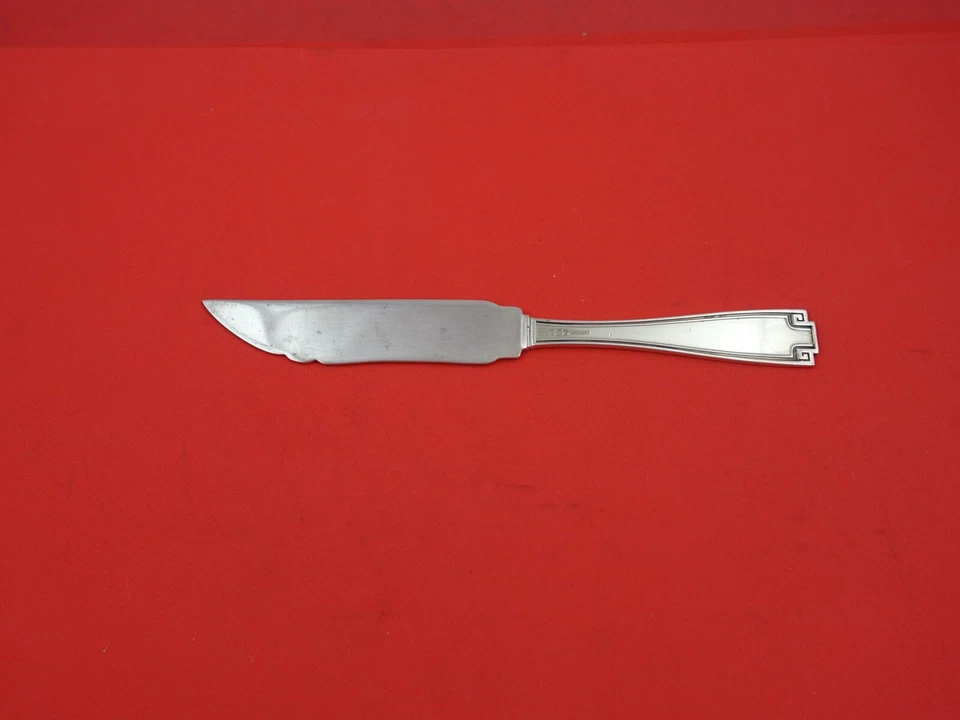 Cuchillo de pescado de plata esterlina etrusco de Gorham FH AS 7 3/4" Foto 2 de 2