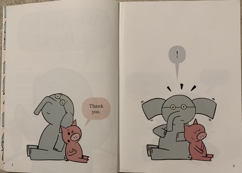 We Are In A Book! Paperback By Mo Willems ACCEPTABLE Elephant And Piggie Child!? - Picture 11 of 15