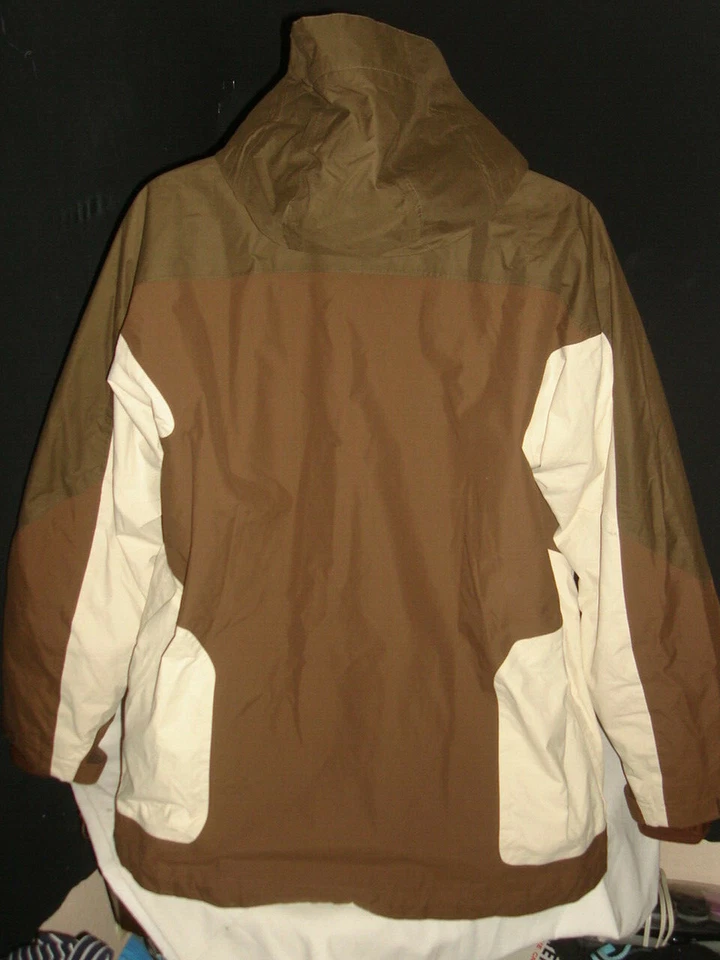 Serie K2 Diem Bronceado/Brn./Grn. Chaqueta de esquí snowboard ligera impermeable de nailon L Foto 4 de 4
