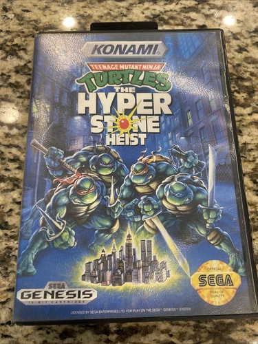Teenage Mutant Ninja Turtles The Hyperstone Heist Genesis 1992 Tested🔥