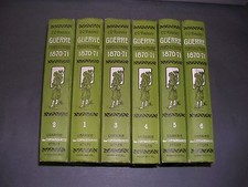 Guerre de 1870-1871 Lt Cl Rousset Bel édition en percaline décorée verte éditeur