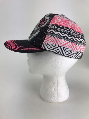Monster High Girls Youth Kids SnapBack Adjustable Black Hat Cap Rare - Picture 3 of 6