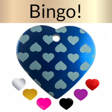 Custom Engraved Dog Tags Personalized Dog Collar Pet Tags Engraved Pet ID HEARTS