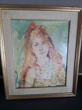 Quadro dipinto olio su tavola  Pietro Augusto Cassina