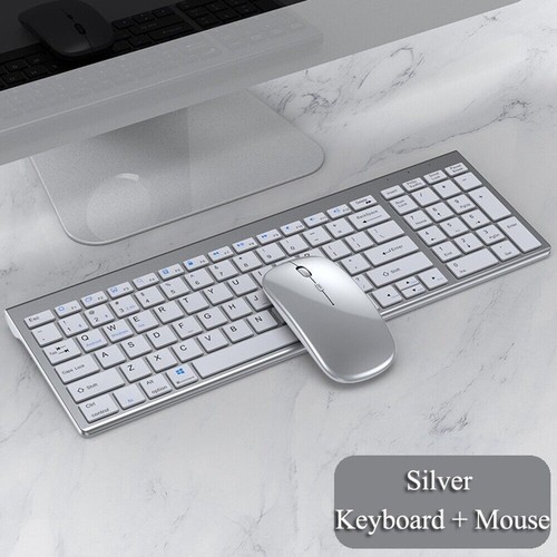 Wireless bluetooth 2.4G Keyboard and Mouse set Three-mode Silent Full-size - Picture 12 of 14