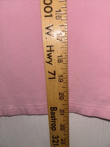 Lauren Ralph Lauren Women's Pink Shirt Medium 3/4 Sleeve Classic Basic EUC - Picture 9 of 10