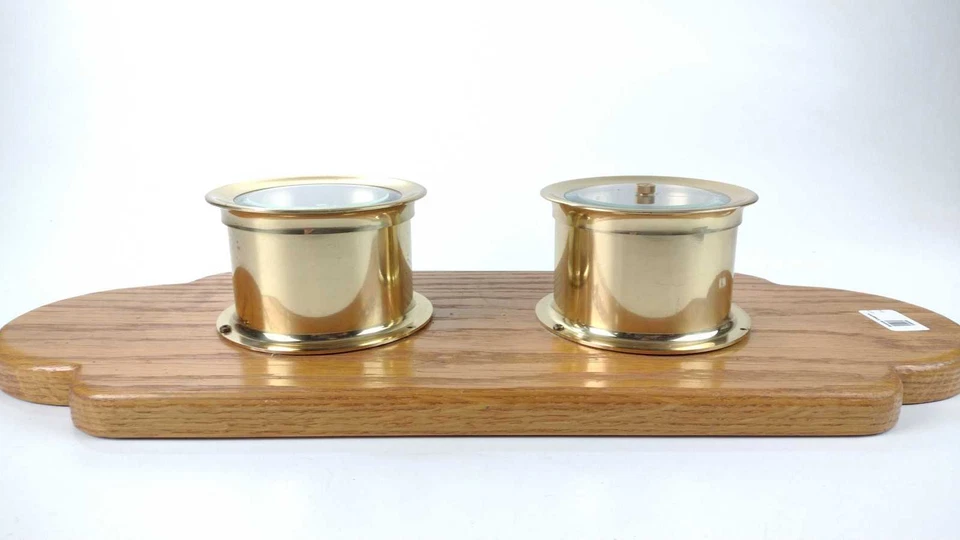 Reloj y Barómetro de Latón Seth Thomas de Talley Ship Montado - 1055 1056 Foto 4 de 4