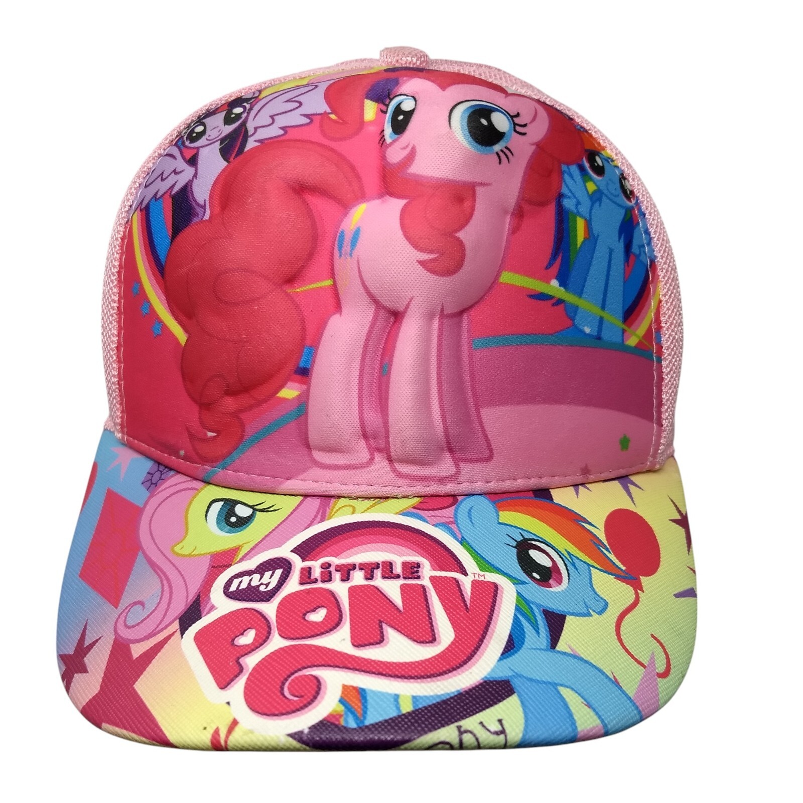 Cappello camionista snapback My Little Pony multi taglia unica regolabile in rete posteriore