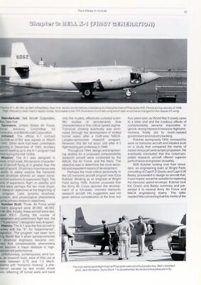Jay Miller 2001 The X-Planes X-1 to X-45 US Experimental