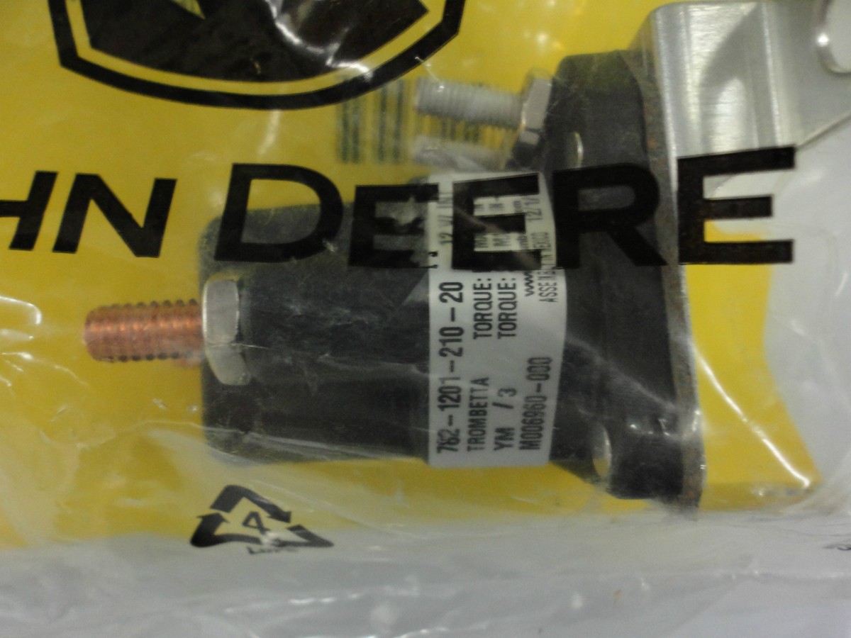 JOHN DEERE Starter Solenoid MIU10981 X300 X304 X320 X324 X360 | eBay