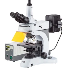 40X-1000X Upright Fluorescence Microscope with Rotating Multi-filter Turret