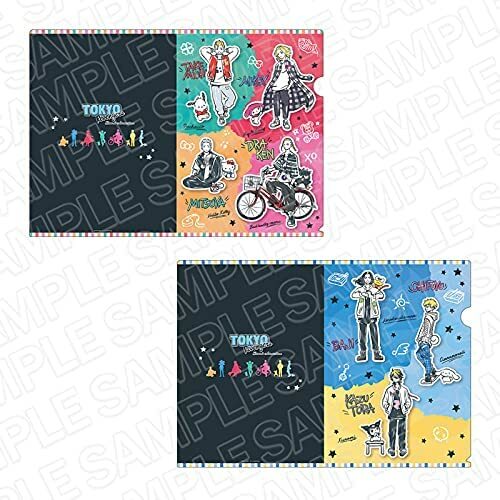 Tokyo Revengers Sanrio Characters Collaboration Clear File 2 Sheets Set - 第 3/3 張圖片