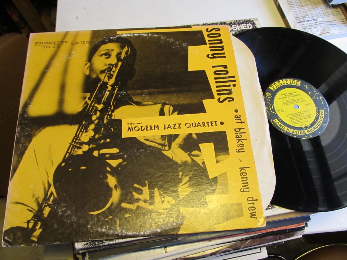 SONNY ROLLINS W/ the MODERN JAZZ QUARTET s/t PRESTIGE ojc011 lp 