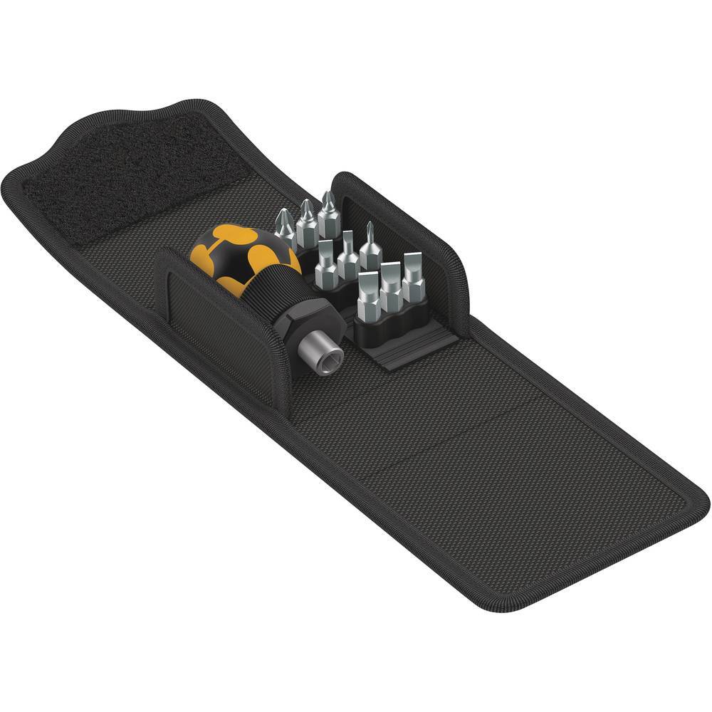 Набор бит Wera Kompakt Stubby ESD 1 05057472001 10-дюймовая головка 1/4 (6,3 мм)