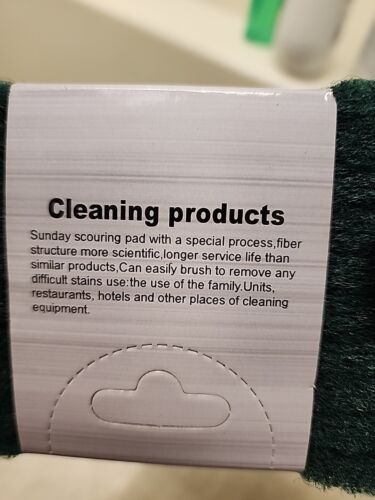 Lot 20 Scouring Pads Medium Duty Home Kitchen Household dish Scrubber Cleaning - Picture 6 of 8