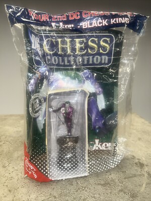 DC The Joker Chess Collection Piece with Magazine.   NOS