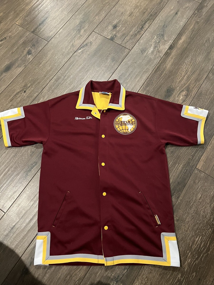 Platinum Fubu Harlem Globetrotters Mens Shirt L-XL Jersey Style