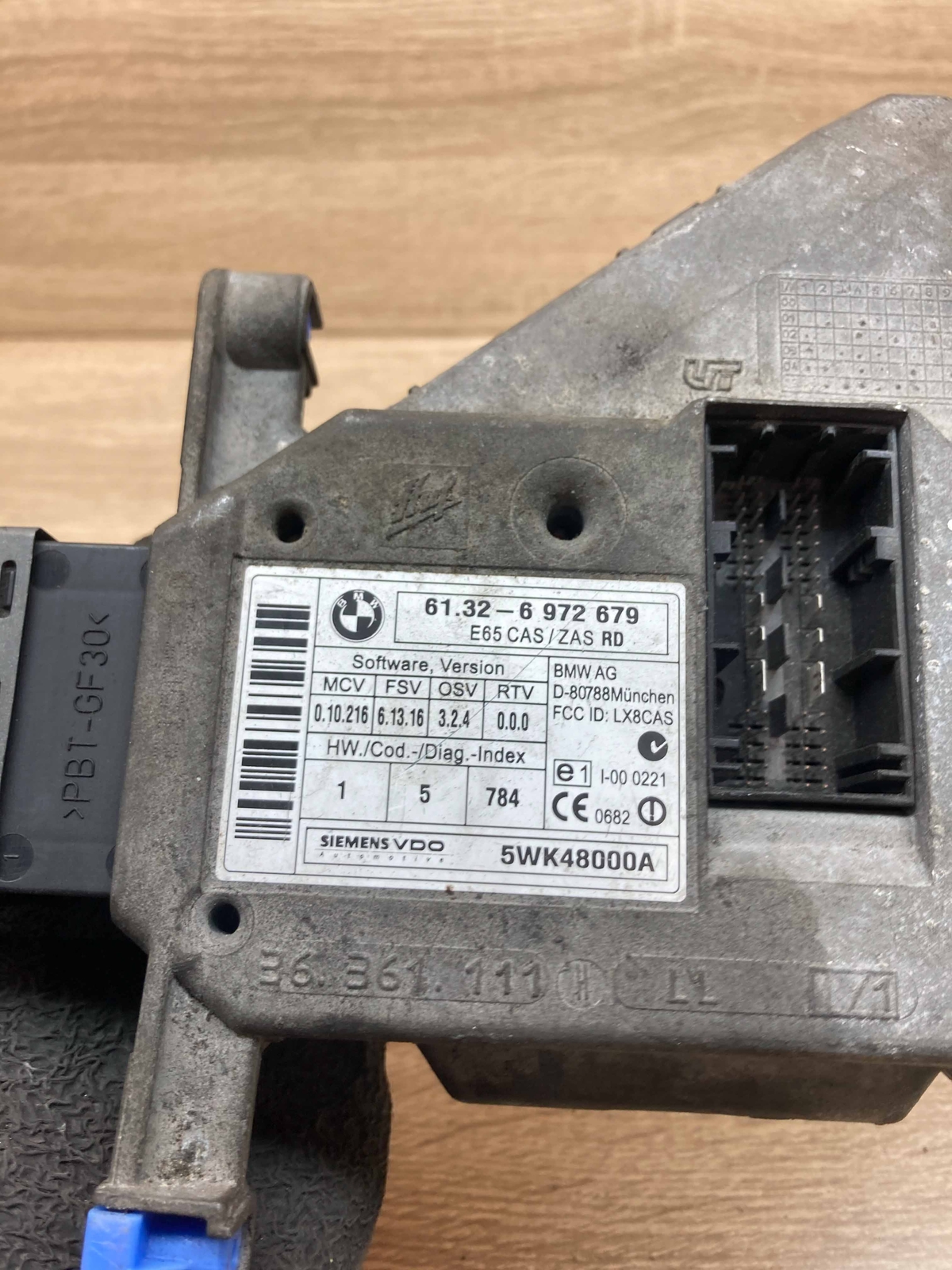 6972679 5WK48000A Siemens BMW E65 E66 Series Module Start Stop  
