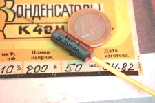 Vintage Paper in Oil (PIO) capacitor 0.033 uF K40Y-9 for Fender / Gibson