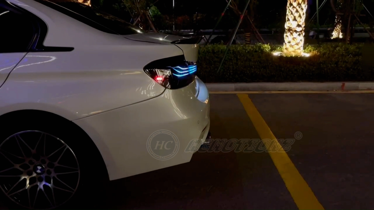 RGB LED Tail Lights For BMW F30 F80 2012-2018 M3 CSL Design