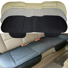 Universal Rear Back Car Seat Cover Protector PU Leather Mat Pad Chair Cushion