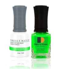 LeChat Perfect Match UV Gel + Nail Polish - PMS203 Flashback
