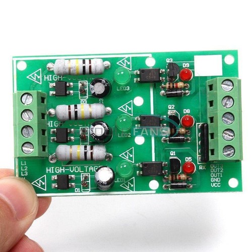1/3 Channel Bit Optocoupler Isolation Module Board Adaptive For PLC AC 220V - Picture 11 of 22