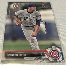 2017 Bowman Draft Baseball Brendon Little Chicago Cubs 1st Bowman #BD-188