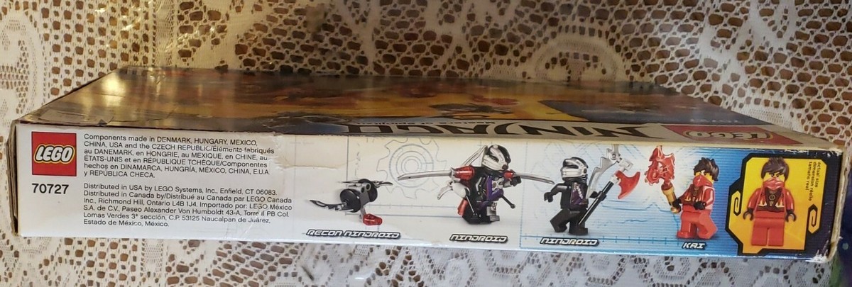 LEGO Ninjago X-1 Ninja Charger (70727) NEW NIB RETIRED - Read